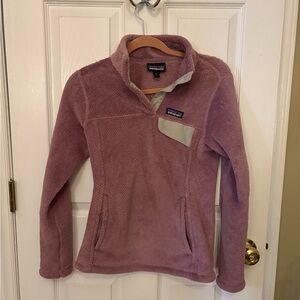 Patagonia Lavender Fleece Jacket